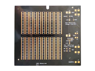 Aluminum PCB：Thick copper PCB：1-layers-AL 2W-2.4mm/2oz-ENIG